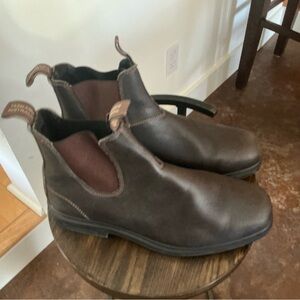 Blundstone Brown Leather Chelsea Boots
